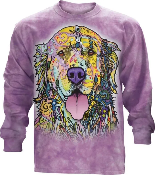 Golden Retriever Colorful Long Sleeve