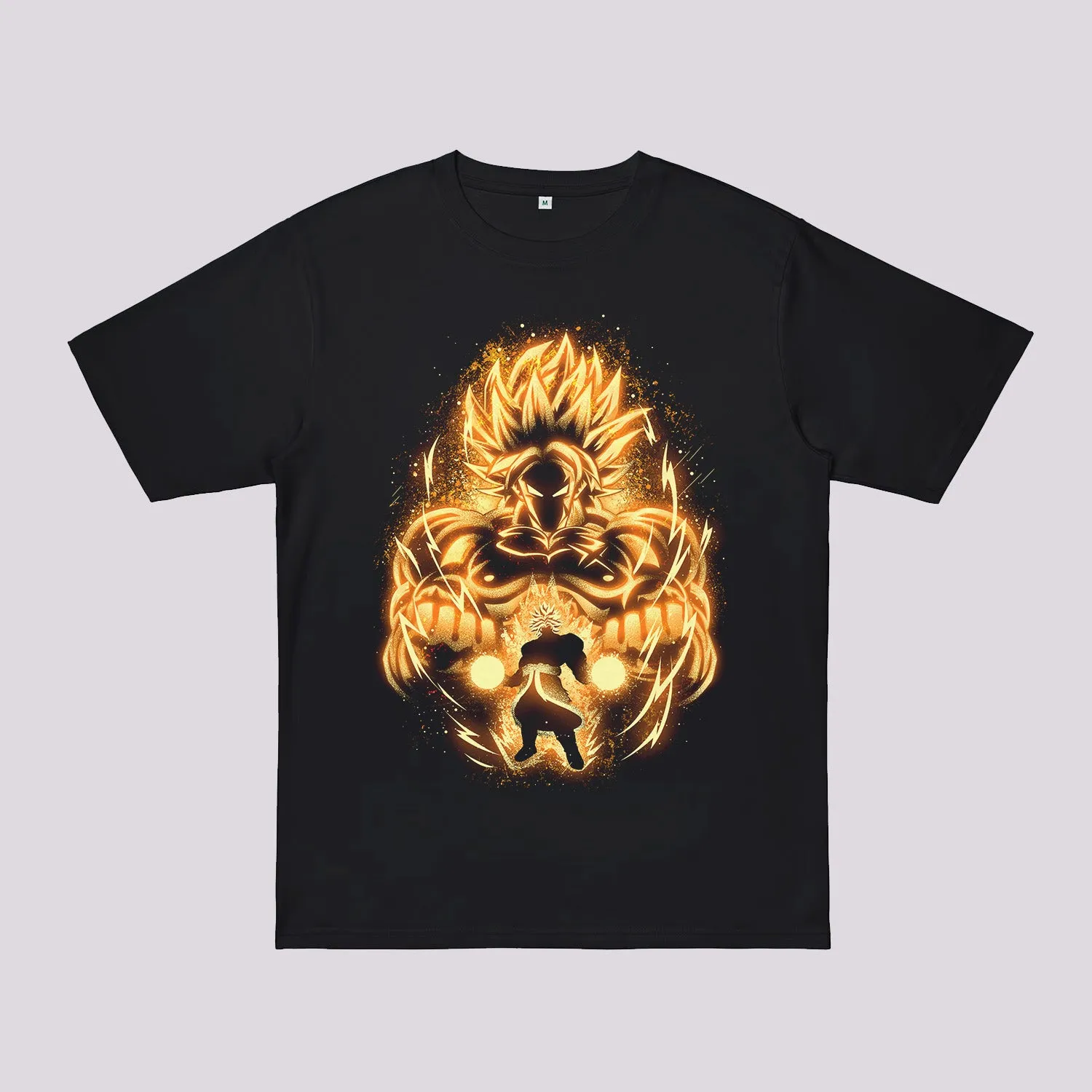 Golden Saiyan Broly Oversized T-Shirt