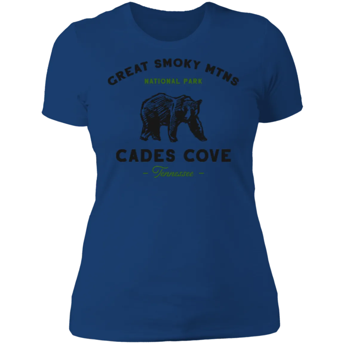Great Smoky Mountains Cades Cove Bear - Women's Tee