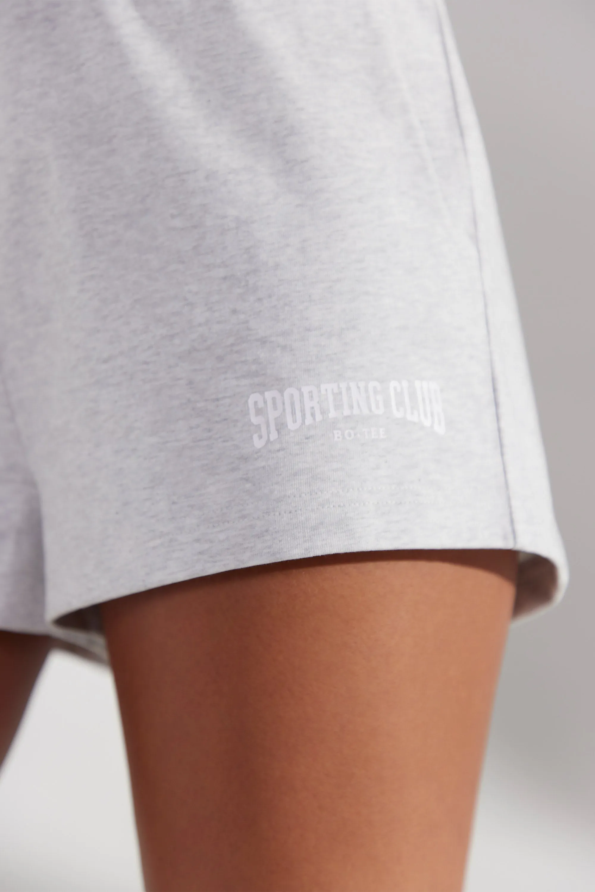 Groundwork - Sweat Shorts in Heather Grey