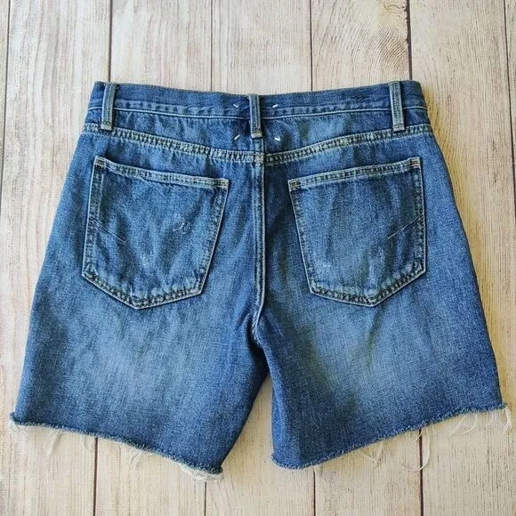 Habitual denim cutoff midi shorts sz 26 style HBJ00540B