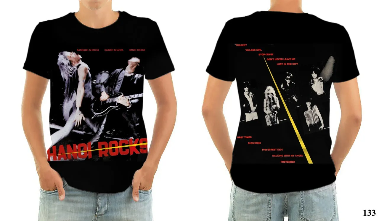 Hanoi Rocks shirts
