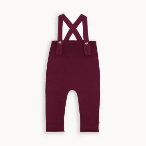 Harper - Berry Knit Dungaree