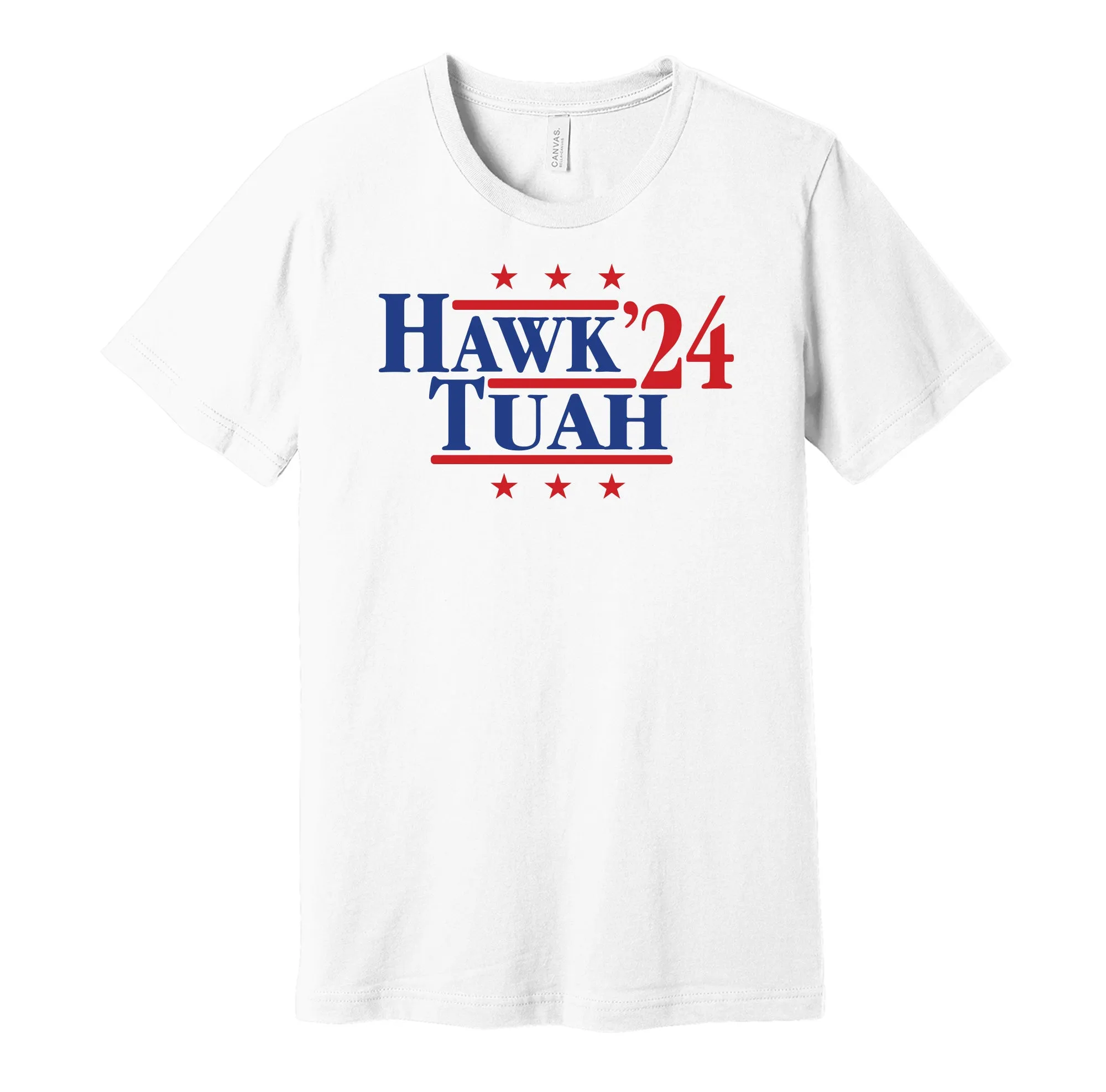 Hawk & Tuah '24 - Spit On That Thang Political Campaign Parody T-Shirt - Hyper Than Hype Shirts
