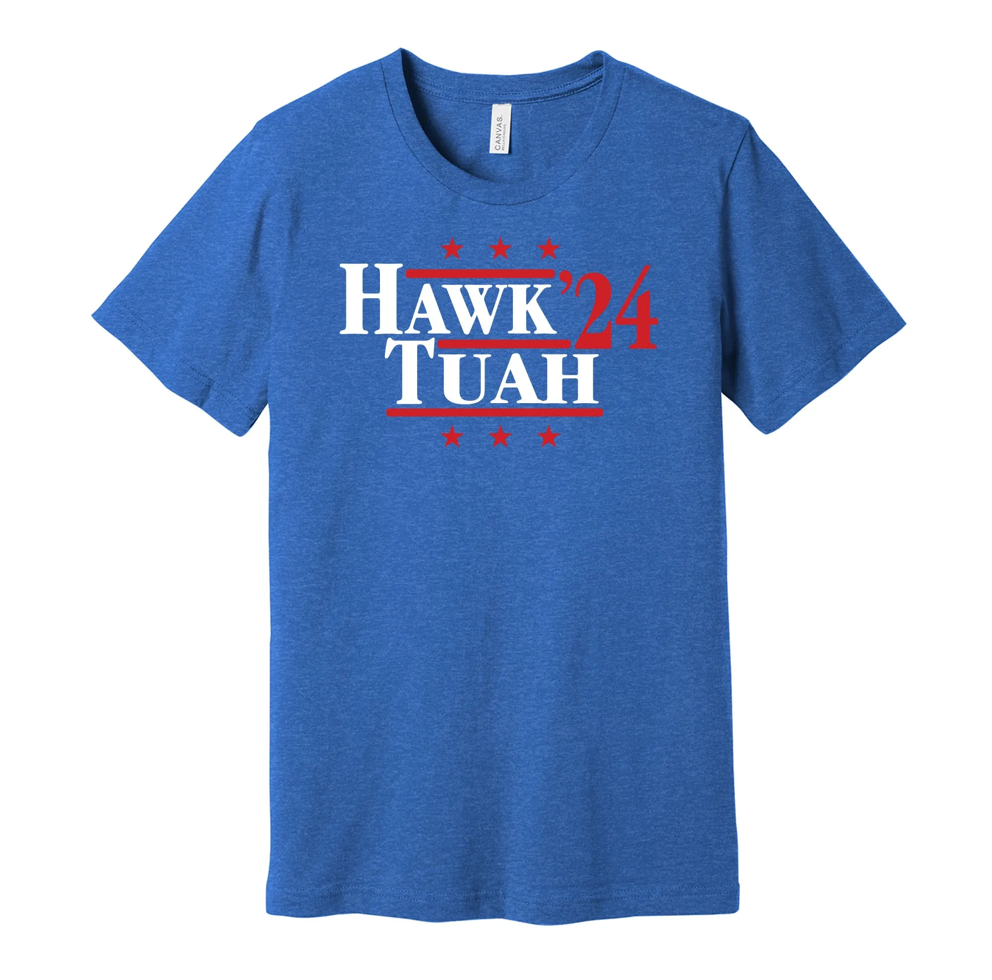 Hawk & Tuah '24 - Spit On That Thang Political Campaign Parody T-Shirt - Hyper Than Hype Shirts