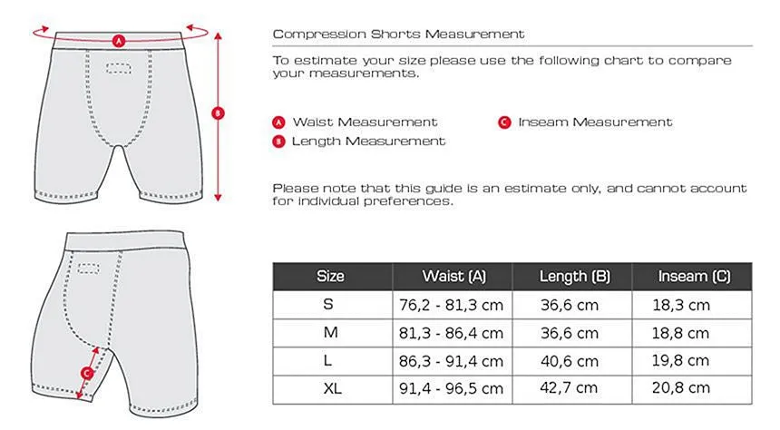 HAYABUSA- METARU COMPRESSION SHORTS