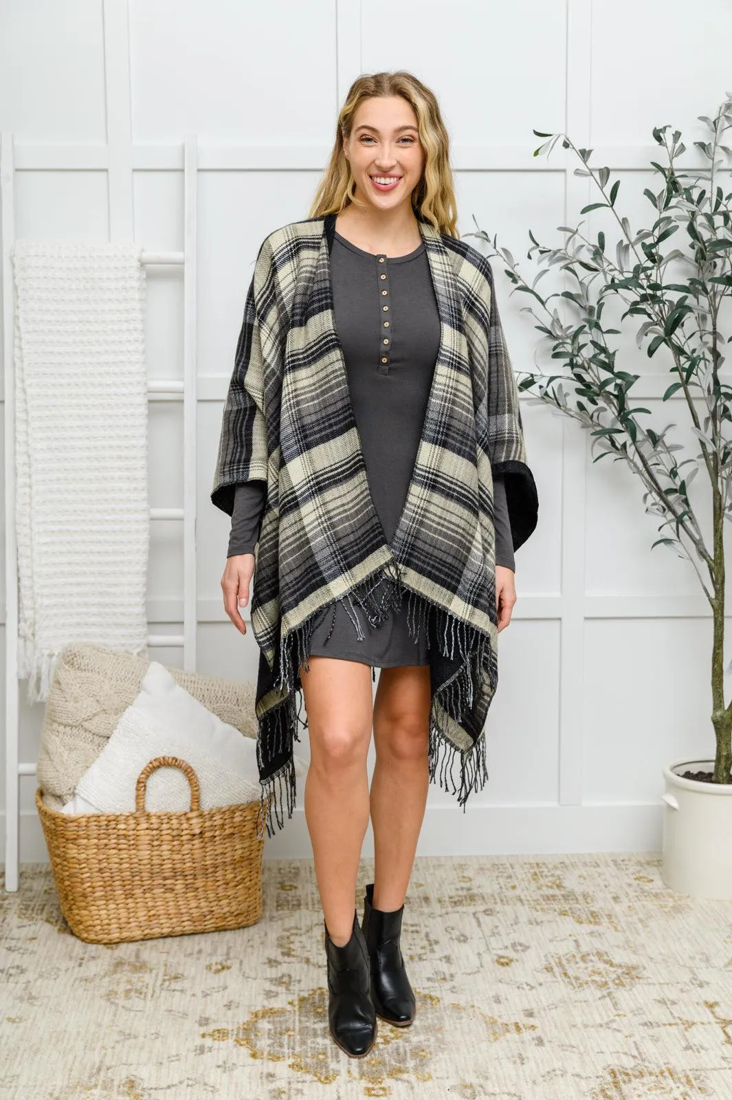 Hazel Blues® | Long Sleeve Button Down Dress In Ash Gray