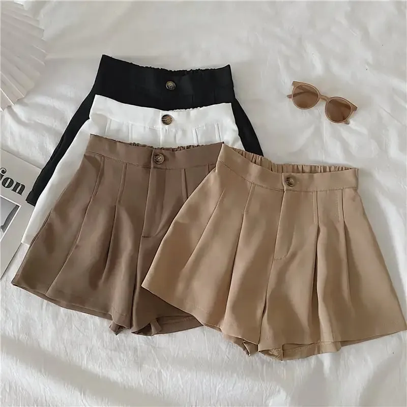 High Waist Loose Casual Shorts for Women