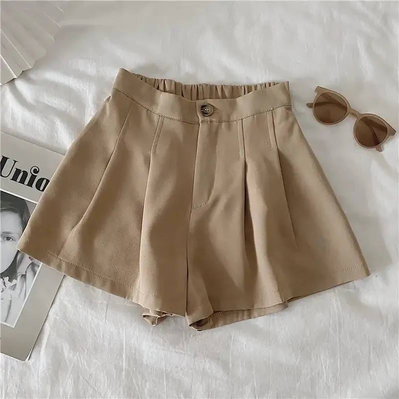 High Waist Loose Casual Shorts for Women