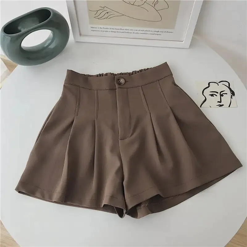 High Waist Loose Casual Shorts for Women