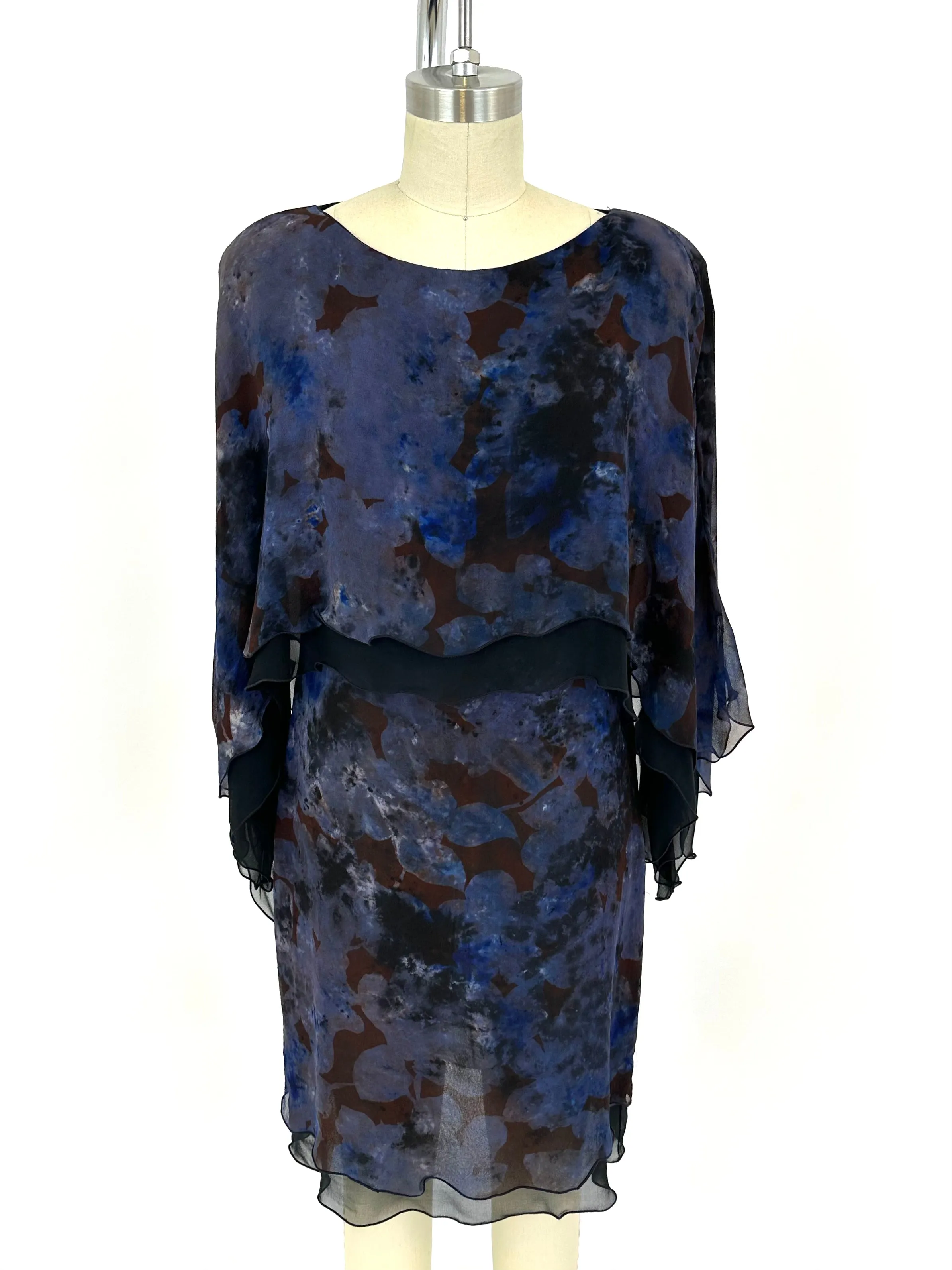 Holly's Harp Chiffon Scallop Dye Dress*