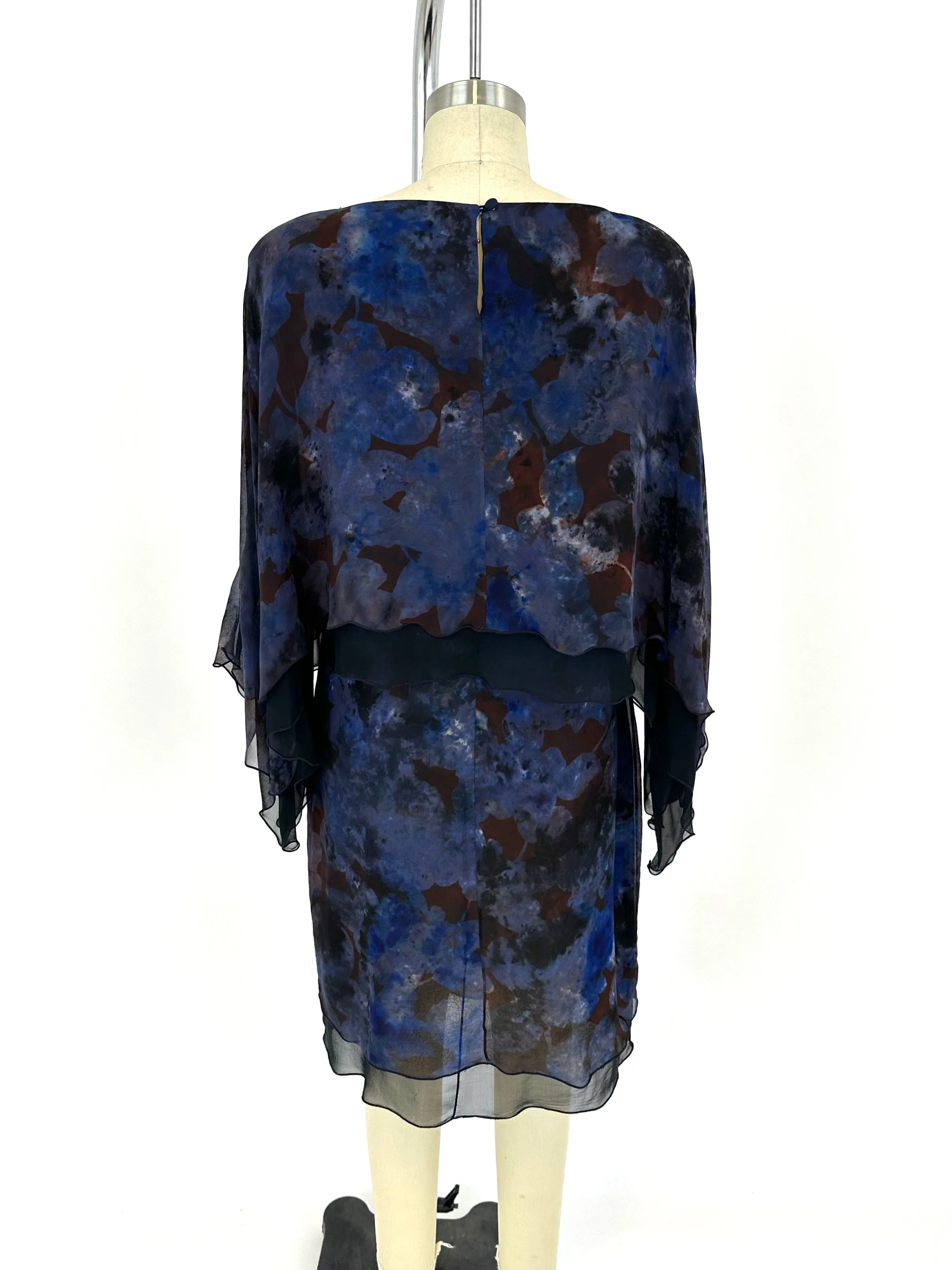 Holly's Harp Chiffon Scallop Dye Dress*