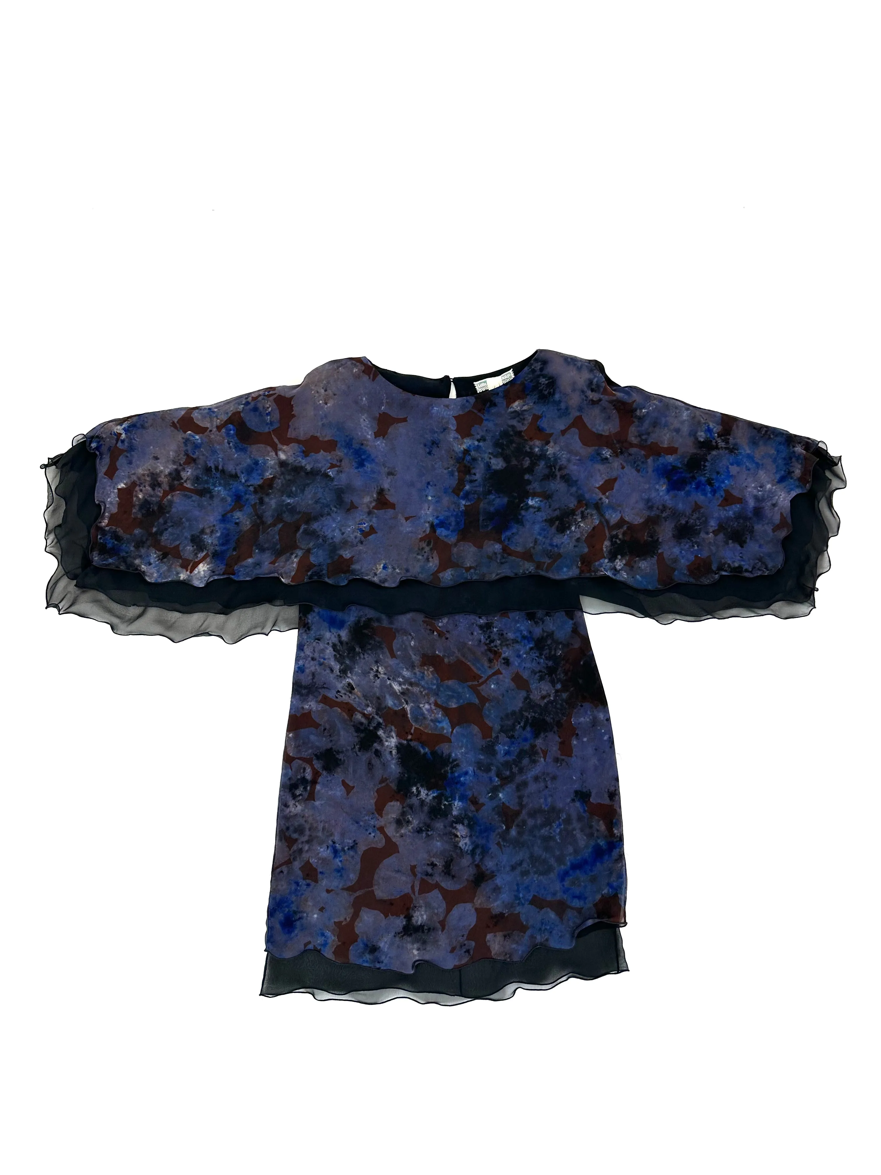 Holly's Harp Chiffon Scallop Dye Dress*