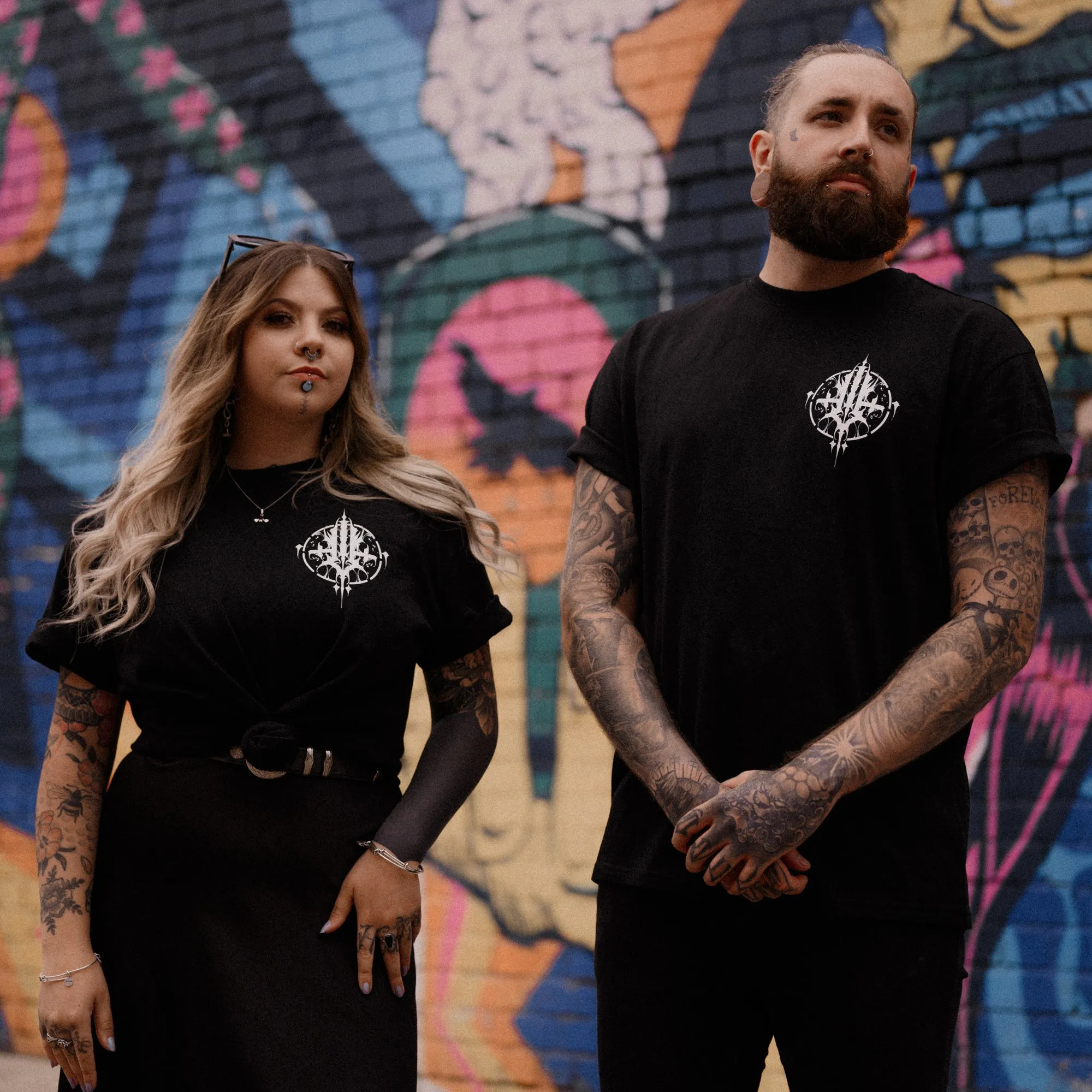 'Home In Hell' - T-Shirt (Black)