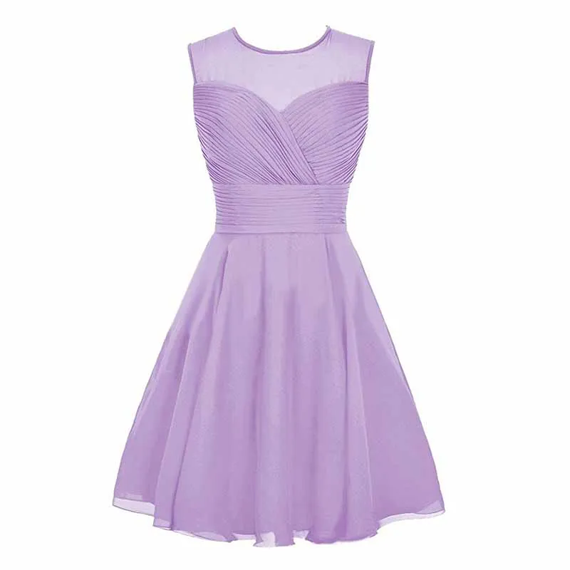 Homecoming Dress Short Prom Dresses Chiffon A-Line Junior Prom Dress