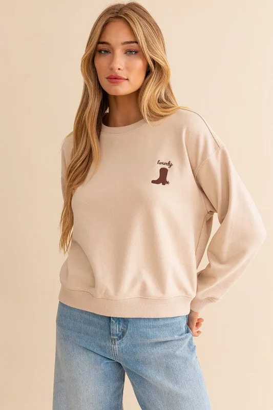 HOWDY SWEATSHIRT