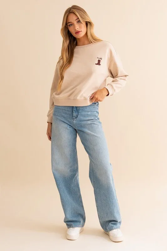 HOWDY SWEATSHIRT