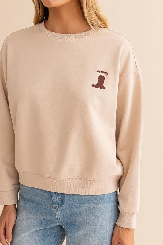 HOWDY SWEATSHIRT