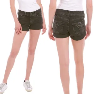 Hudson Ruby Drama Club Jean Shorts Black Size 24 NEW