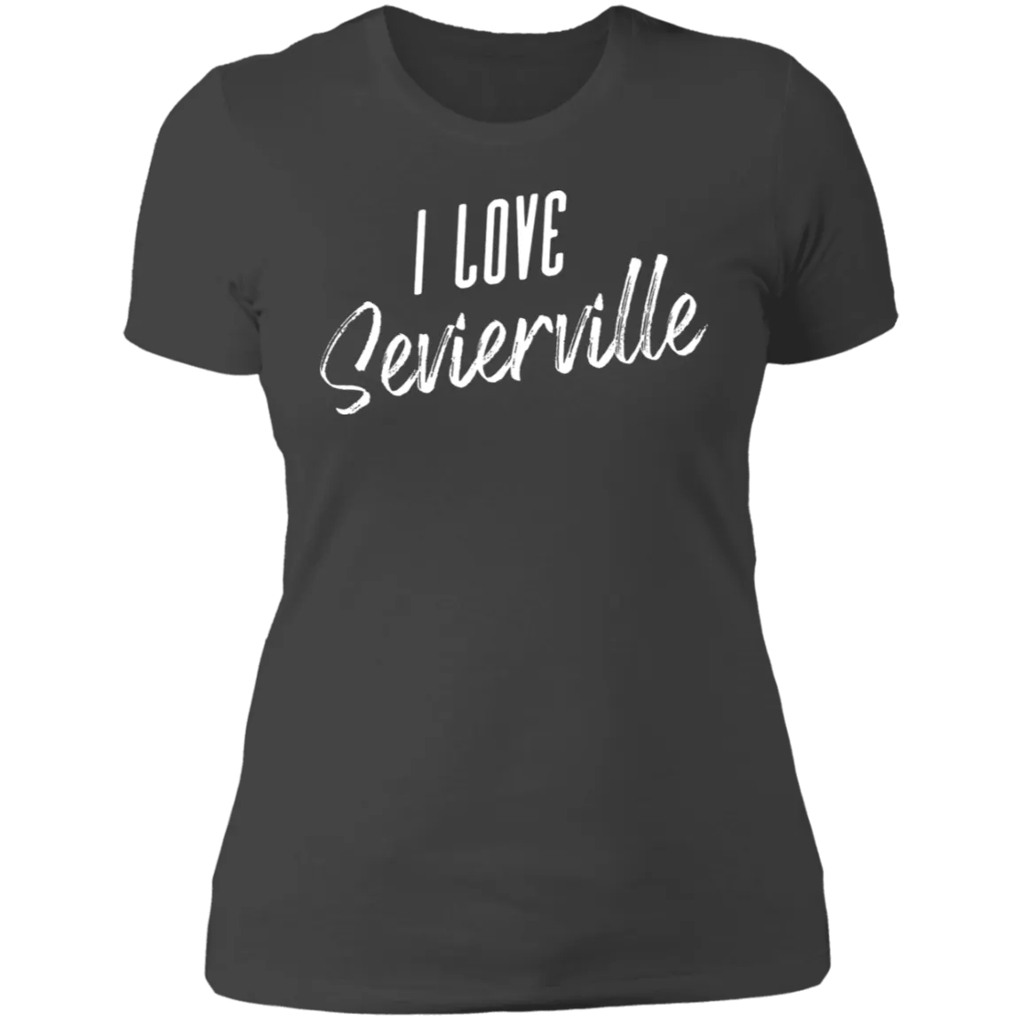I Love Sevierville (White) - Women's Tee