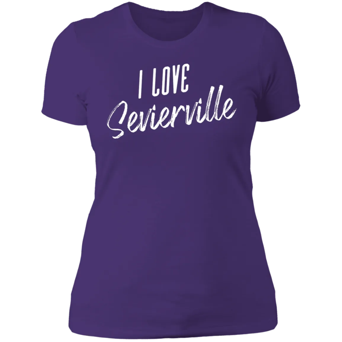 I Love Sevierville (White) - Women's Tee