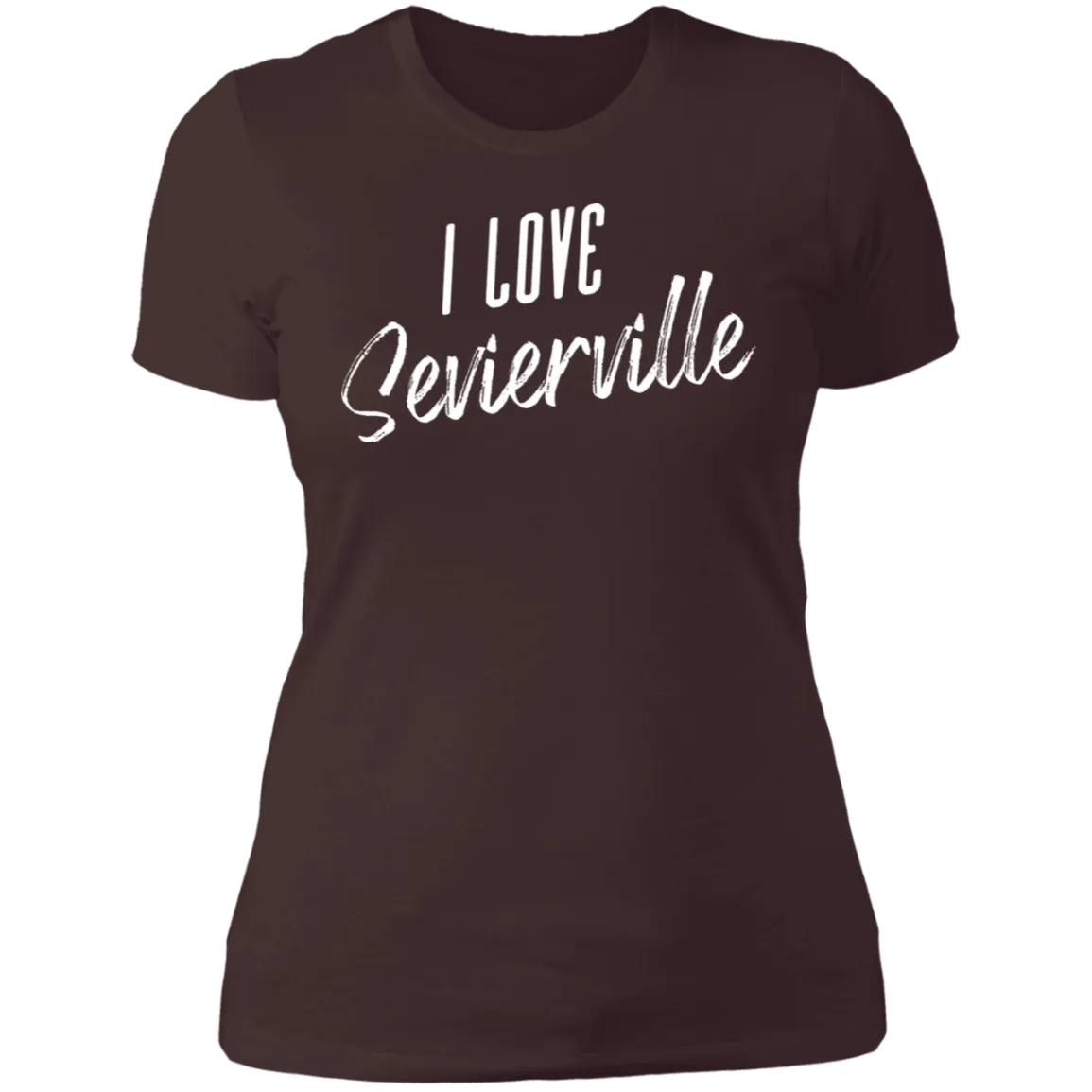 I Love Sevierville (White) - Women's Tee