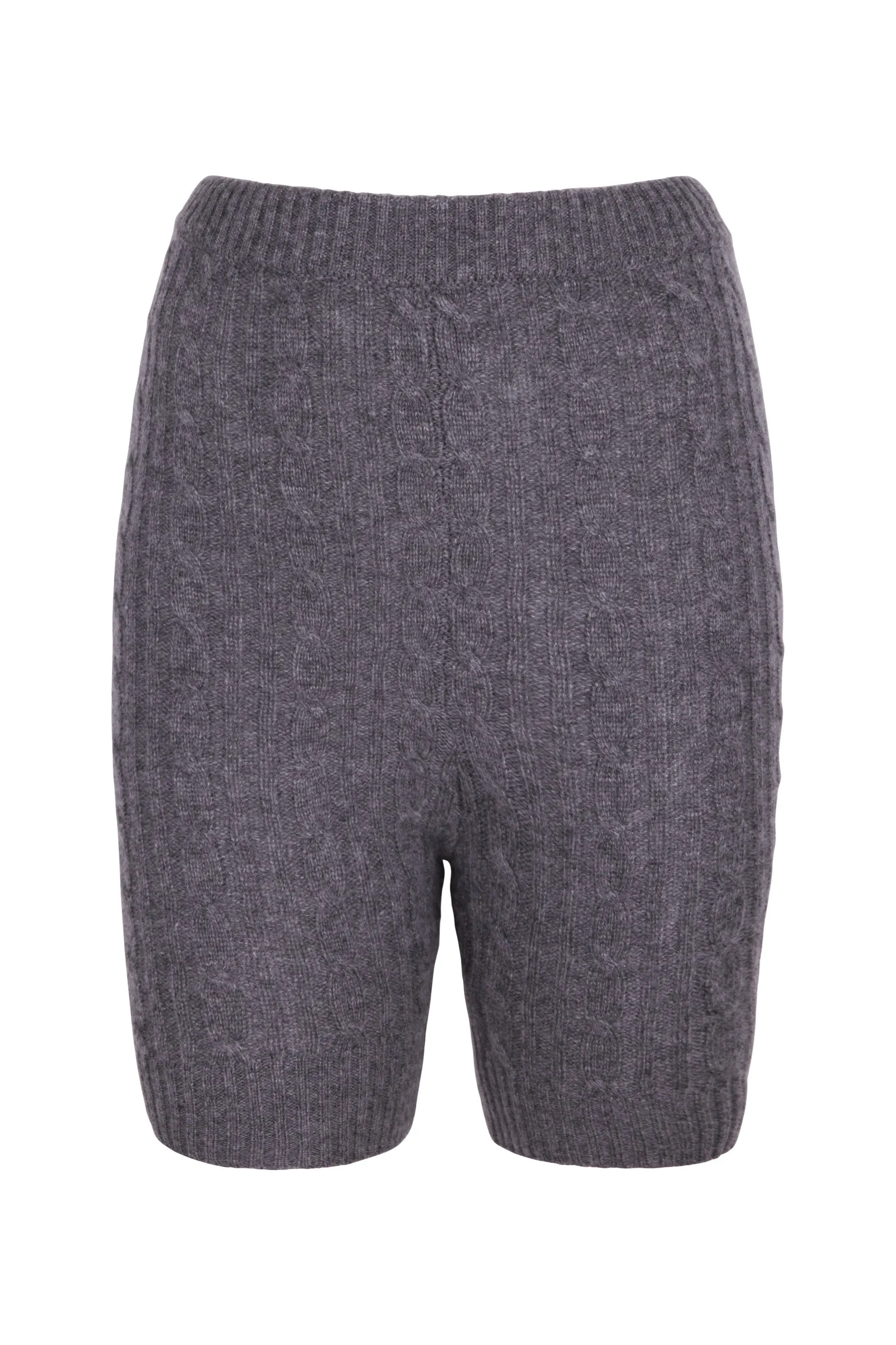 IA Essentials: Charcoal Grey Biker Shorts Set