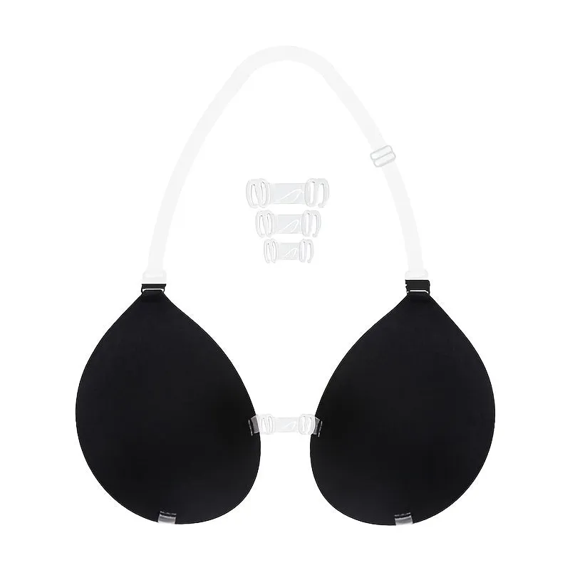 IdeaCCSZ Silicone Lift Bra - Invisible Strapless, Breathable, Wedding Dress Compatible Wireless Support