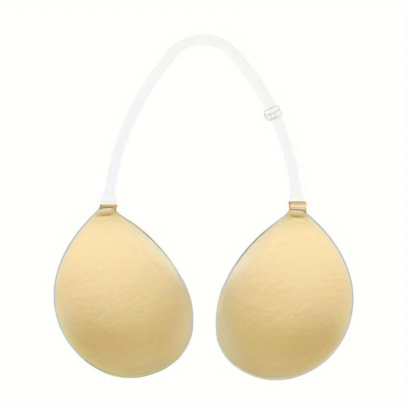 IdeaCCSZ Silicone Lift Bra - Invisible Strapless, Breathable, Wedding Dress Compatible Wireless Support