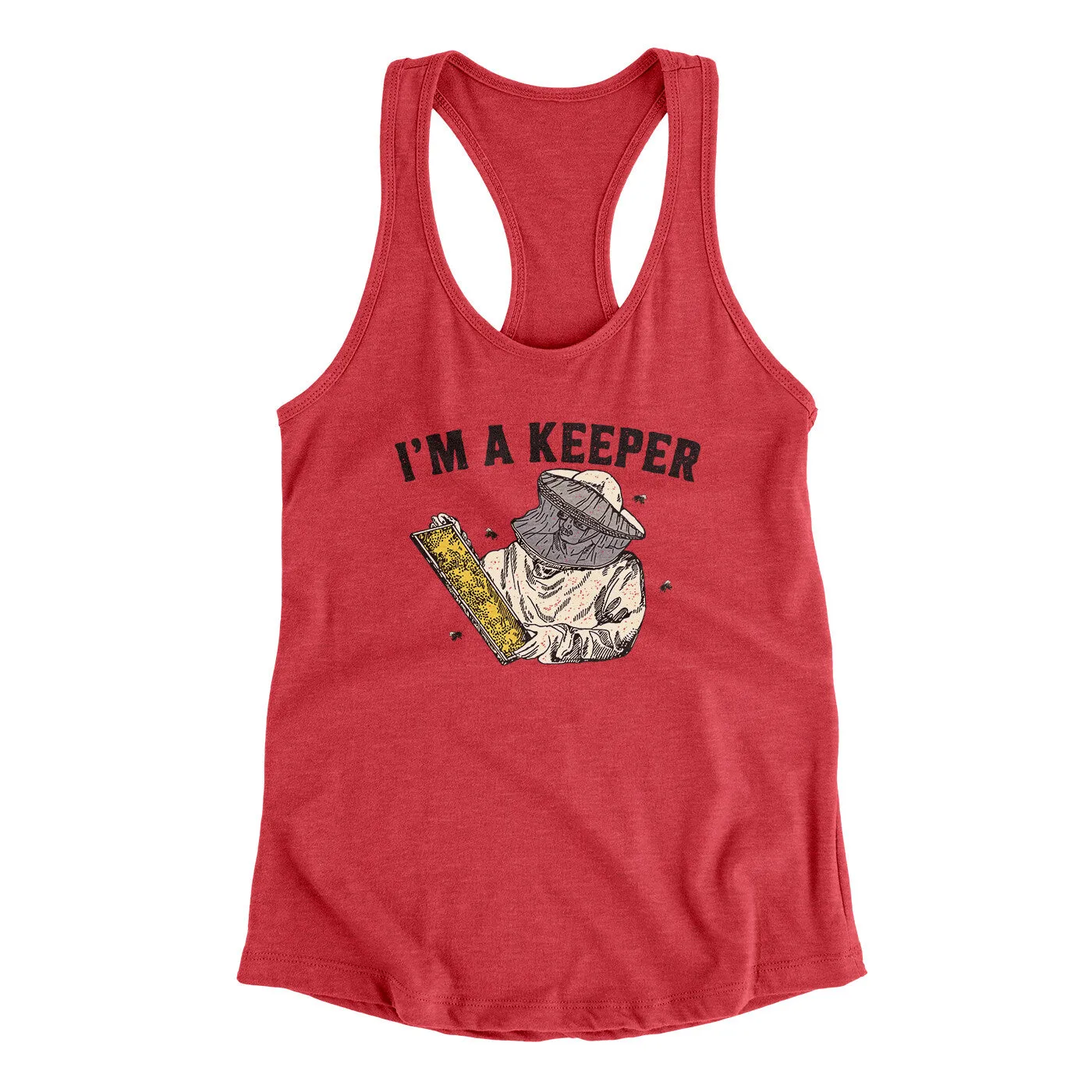 I'm A Keeper Women's Racerback Tank