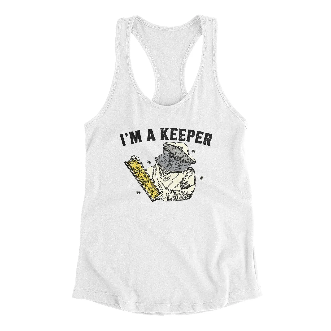 I'm A Keeper Women's Racerback Tank