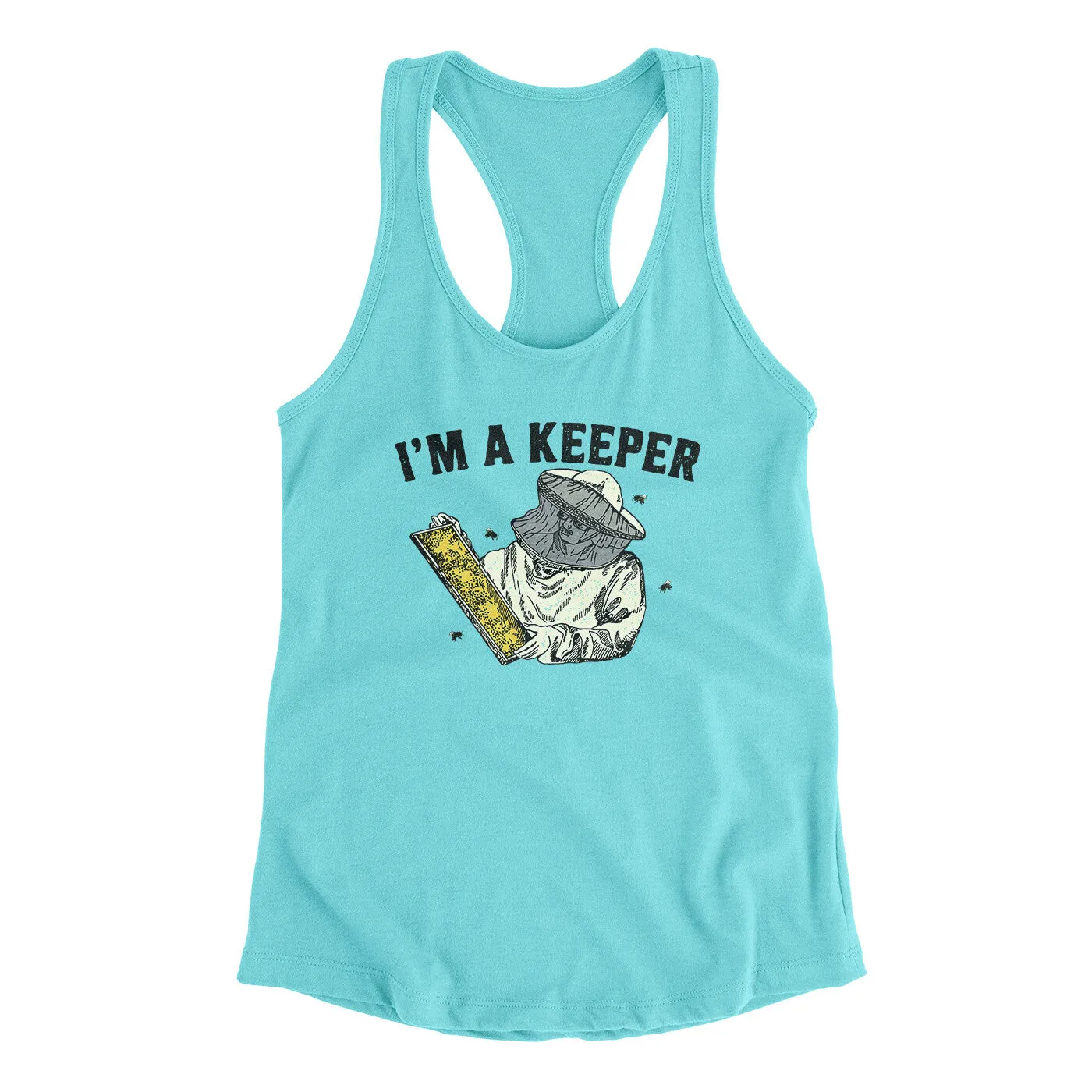 I'm A Keeper Women's Racerback Tank