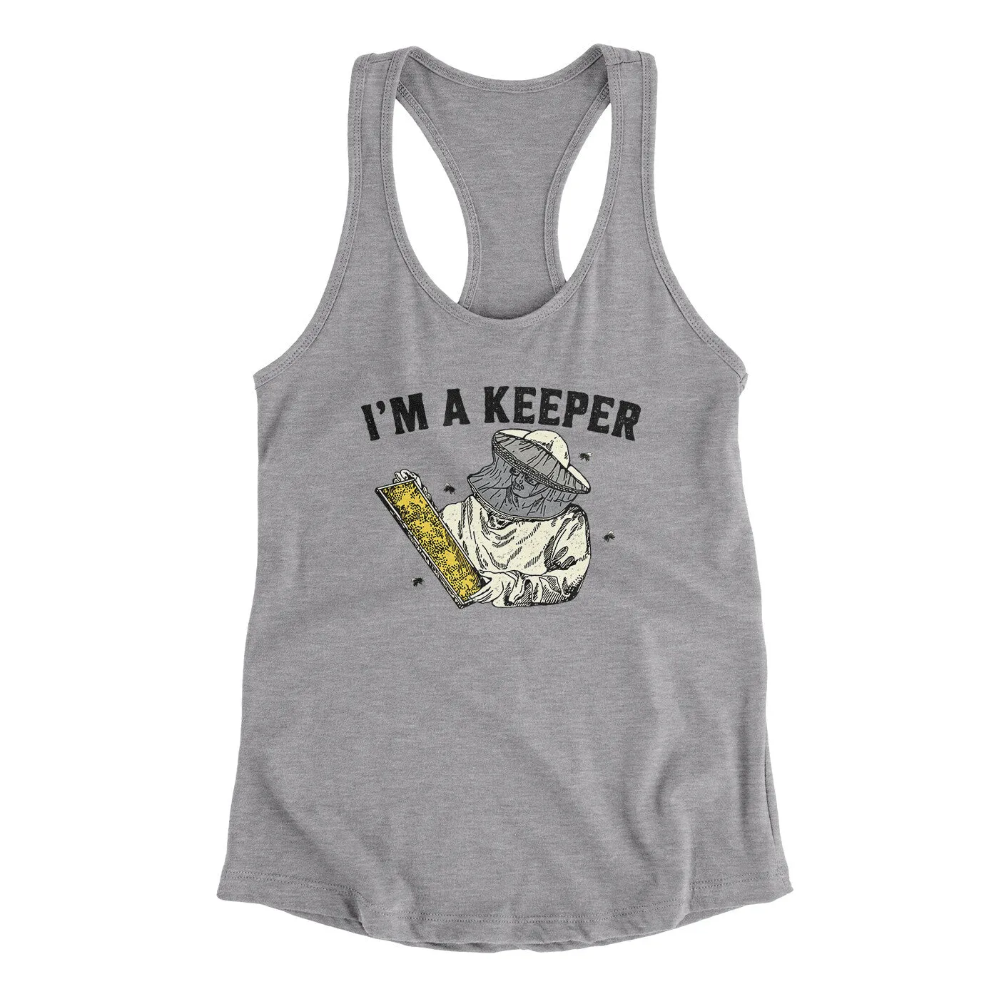 I'm A Keeper Women's Racerback Tank
