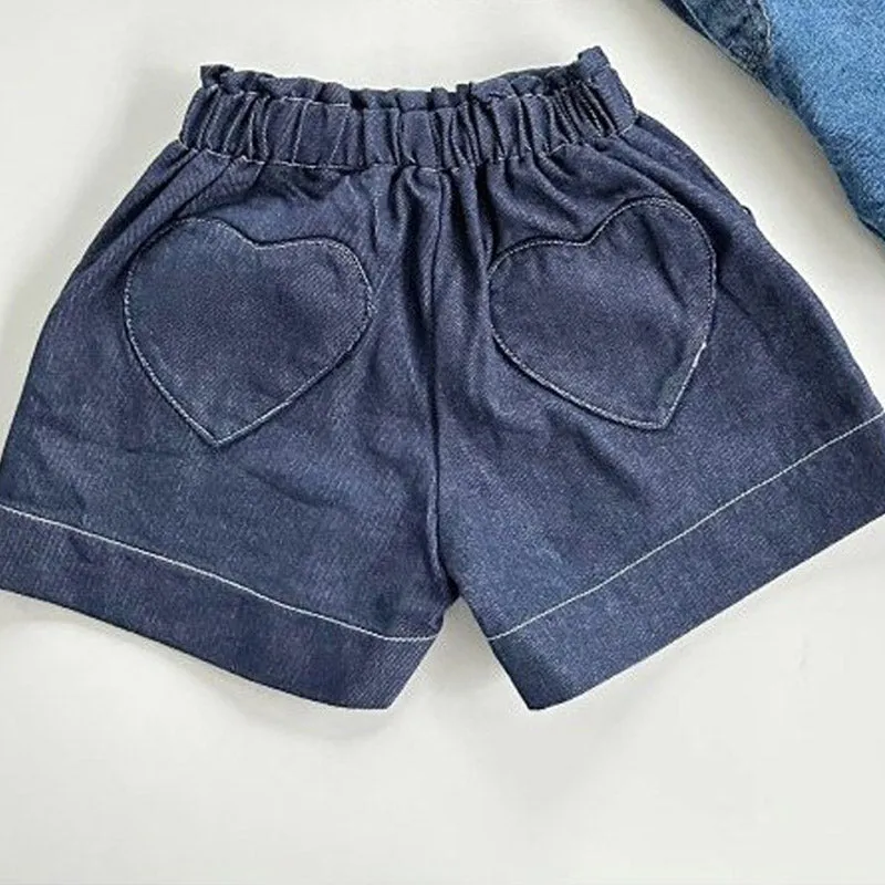 Indigo Hearts Pocket Shorts 2302ML34