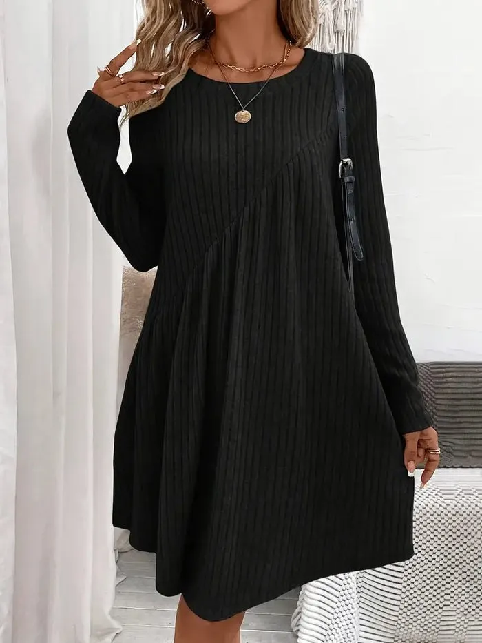 ISLA | LOOSE LONG SLEEVE DRESS