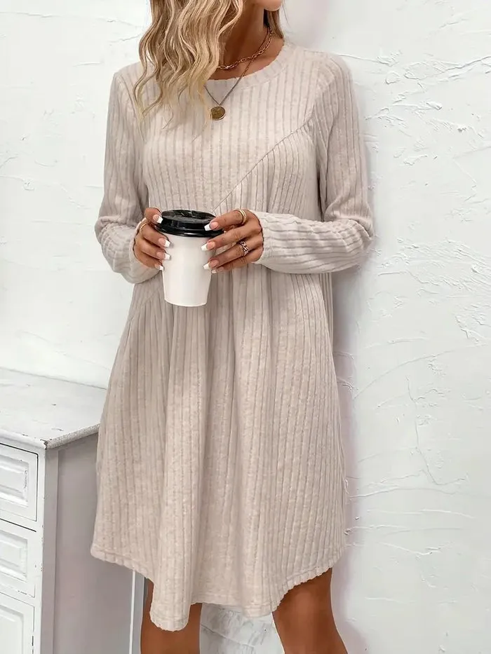 ISLA | LOOSE LONG SLEEVE DRESS