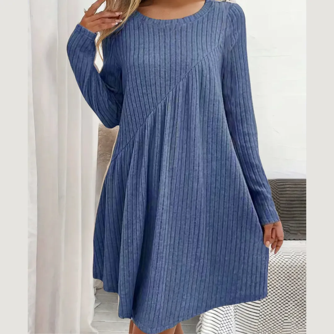 ISLA | LOOSE LONG SLEEVE DRESS