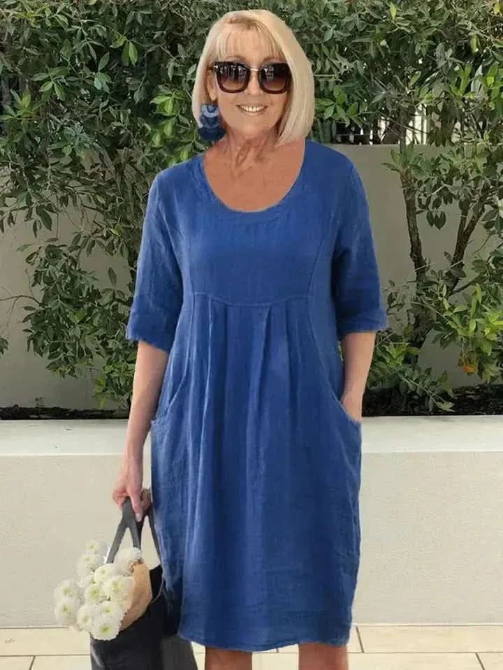 Jana | Loose Dress with Pockets