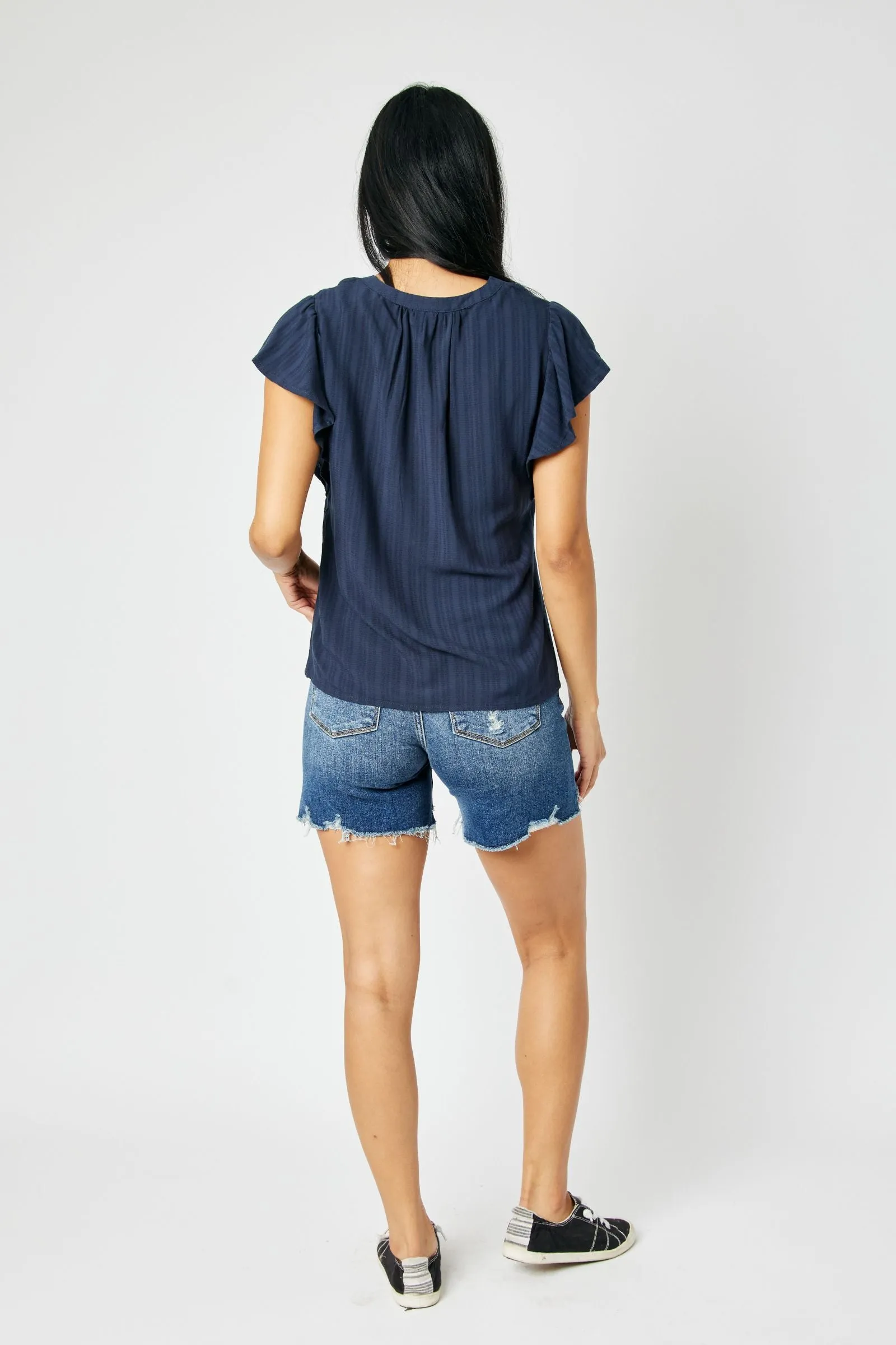 Judy Blue Hi-Lo Cut Shorts