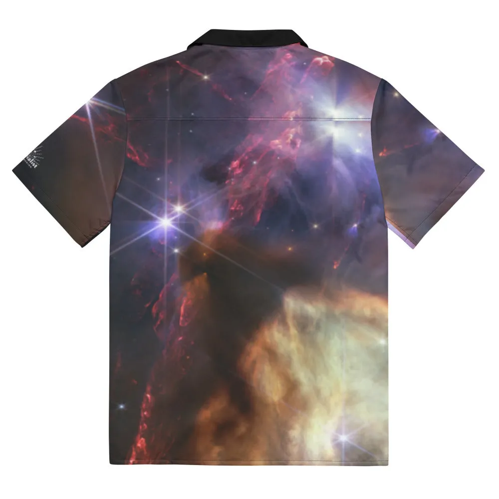 JWST Rho Ophiuchi Button Shirt
