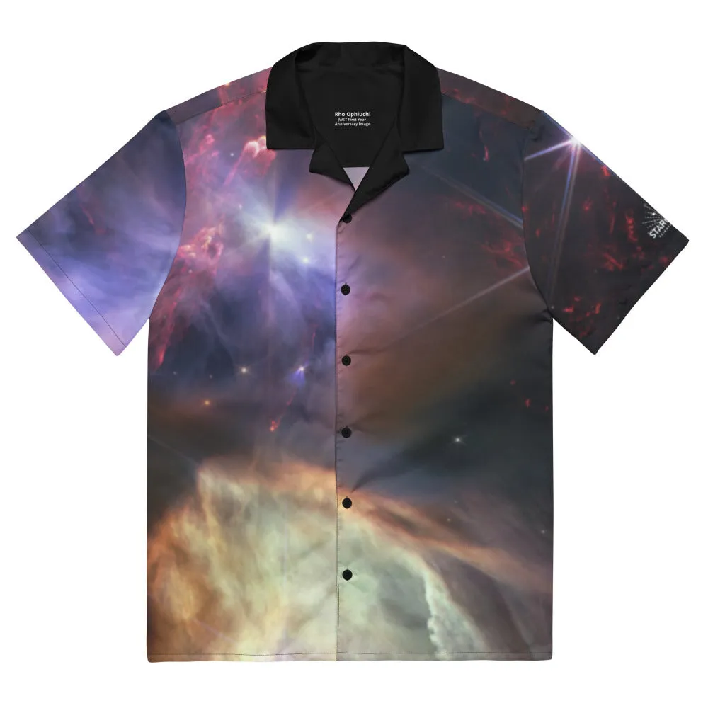 JWST Rho Ophiuchi Button Shirt
