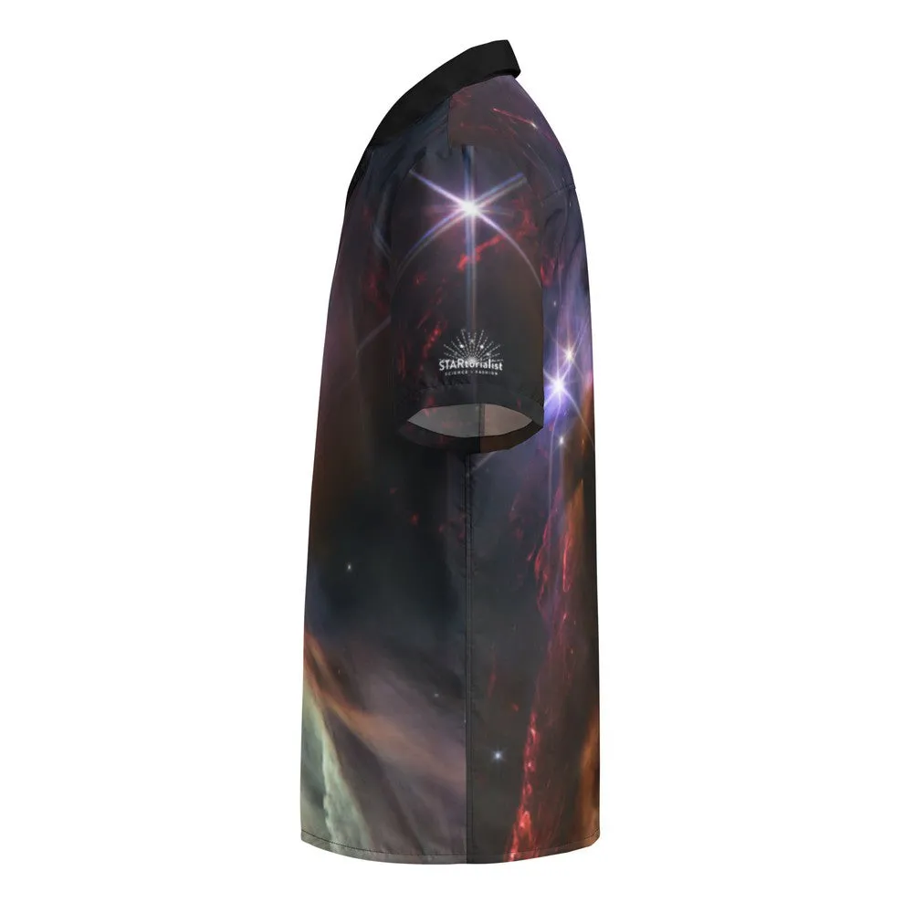 JWST Rho Ophiuchi Button Shirt