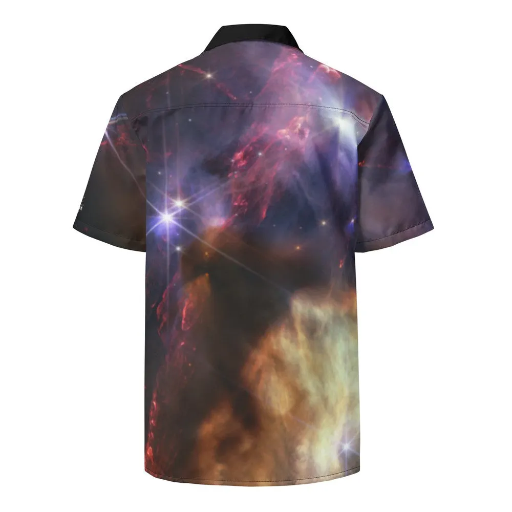 JWST Rho Ophiuchi Button Shirt