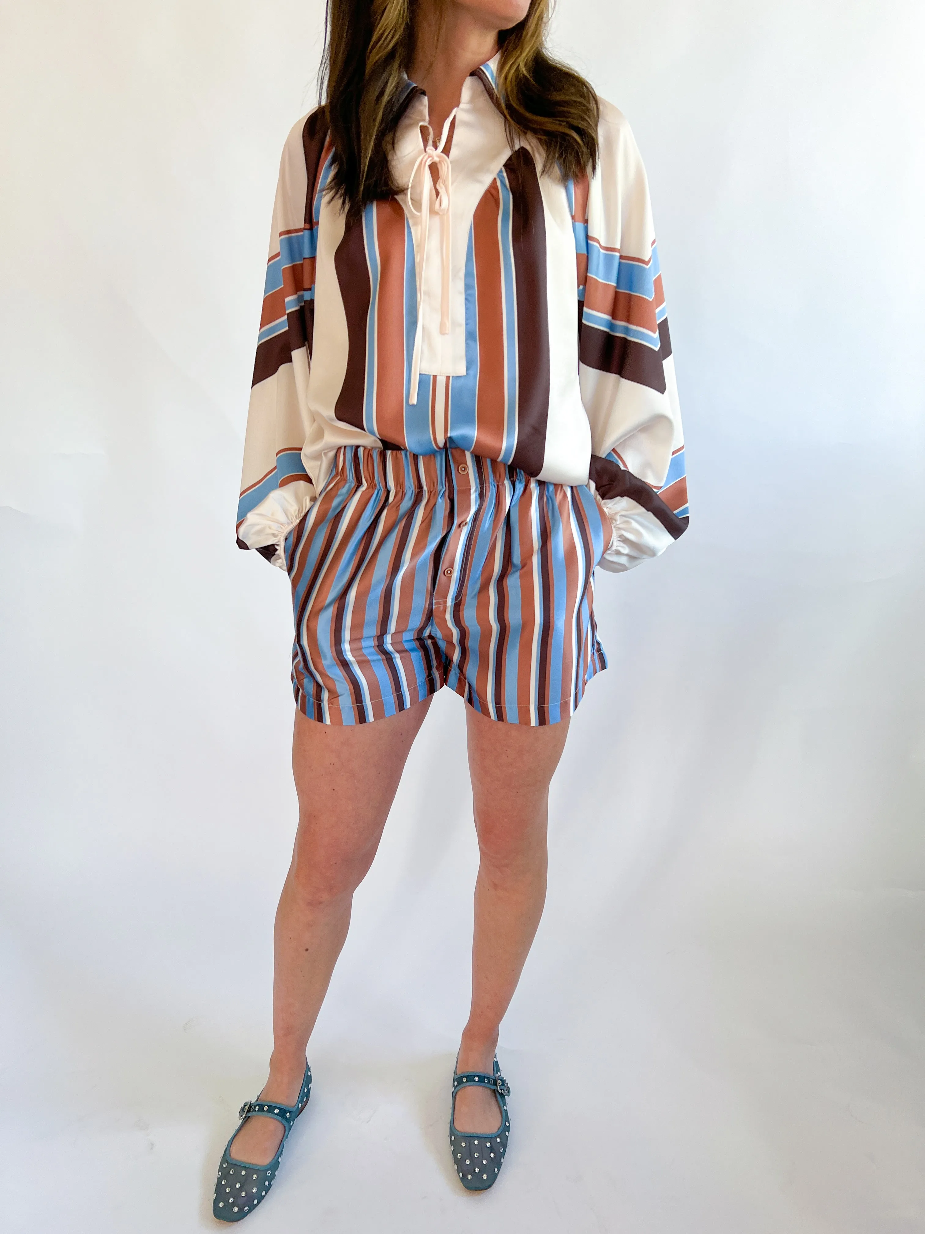 Kit Pinstripe Boxer Short