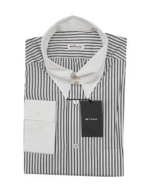 Kiton Black Shirt - Slim