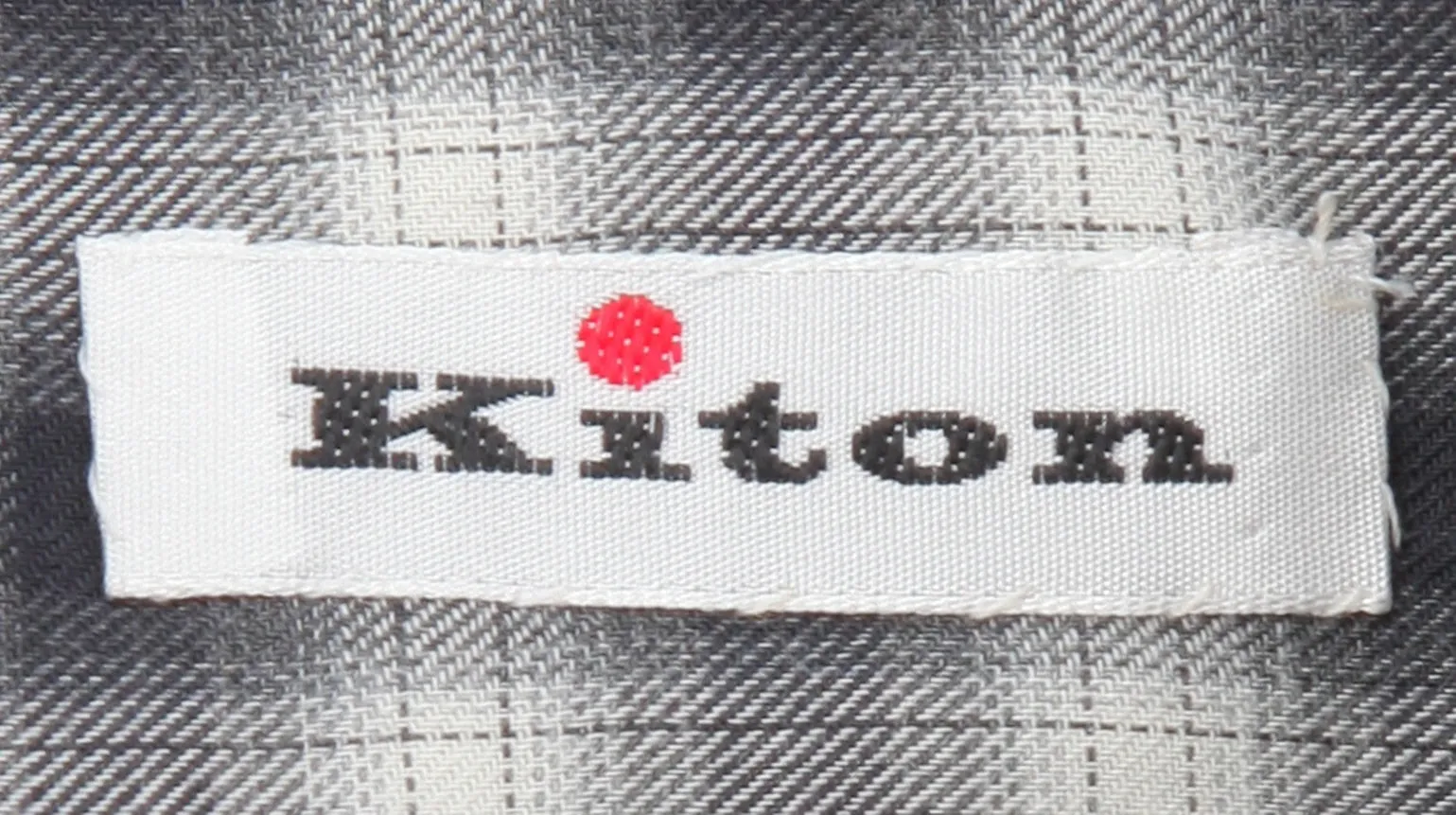 Kiton Black Shirt - Slim