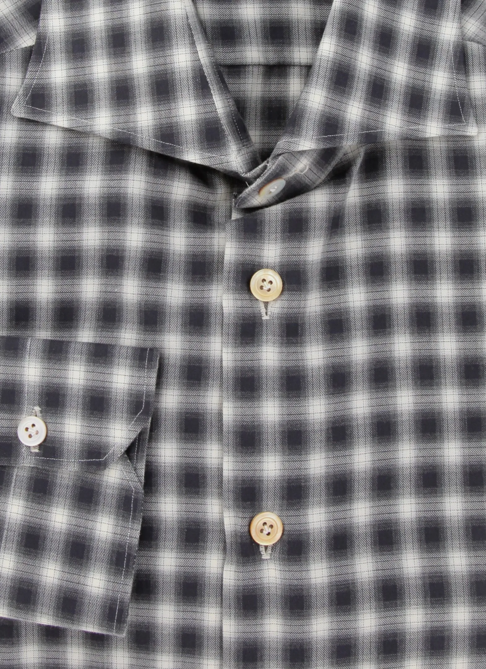 Kiton Black Shirt - Slim