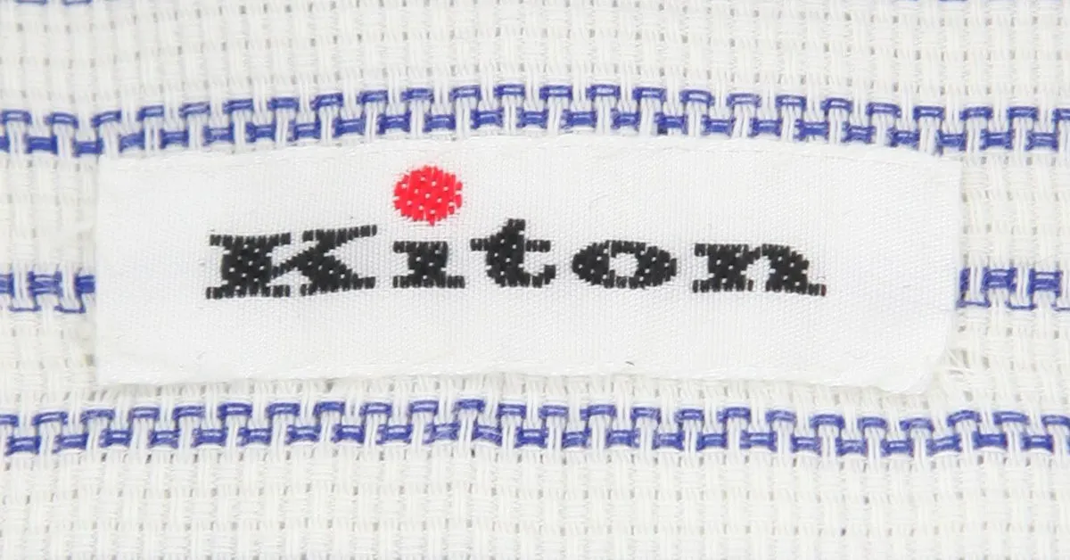 Kiton Blue Shirt - Slim