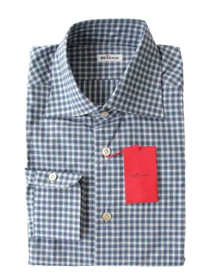 Kiton Blue Shirt - Slim
