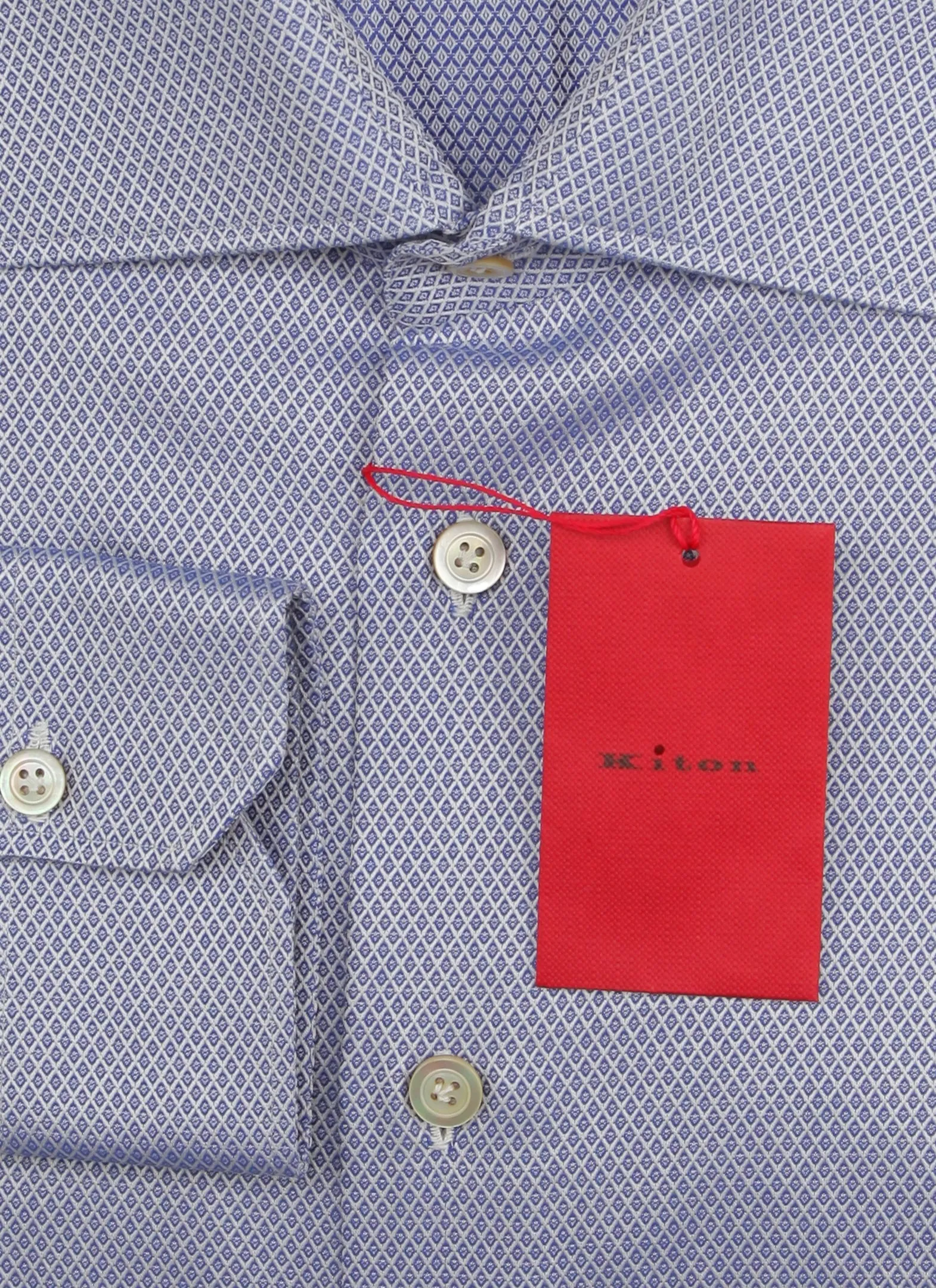 Kiton Blue Shirt - Slim